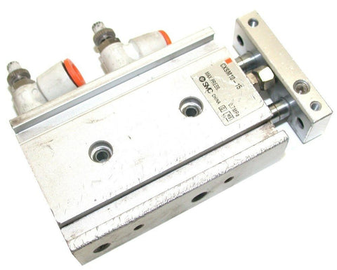 SMC PNEUMATIC DUAL ROD SLIDE CYLINDER CXSM10-15