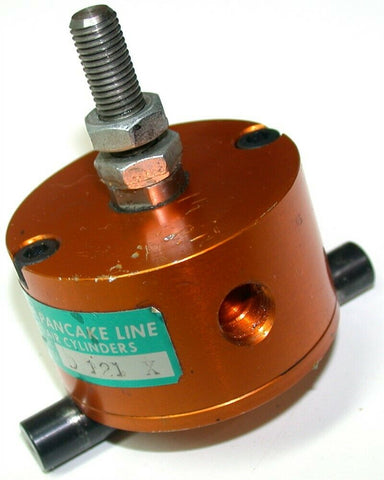 Fabco-Air 1/2" Stroke 1 1/8" Bore Pancake Air Cylinder D 121 X