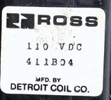 Ross 411B04 Solenoid Valve Coil 110/120VDC 50/60HZ