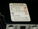 5 SIEMENS CONTROL RELAYS MODEL 3TH8040-0A