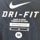 Nike Dri-Fit Men's Chicago Bears NFL Football Navy Short Sleeve Shirt Size M