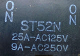 Fujisoku ST52N Toggle Switch DPDT 9-25A 125/250VAC