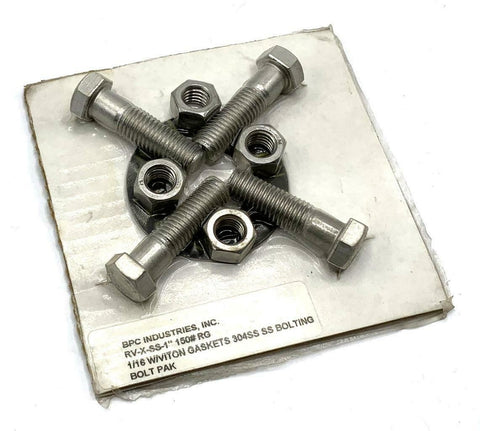 Viton 641A84231 Flange Pack 1" Stainless Steel Bolts (3 Available)