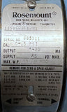 Rosemount 1151GP3E12B1 Pressure Transmitter 0-0.5 PSI 4-20 MA 45 VDC 30" H2O