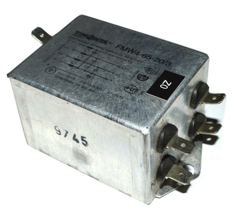 TIMONTA FMW4-65-20/3 SURGE SUPPRESSOR 240/440 VAC 50/60 HZ (2 AVAILABLE)