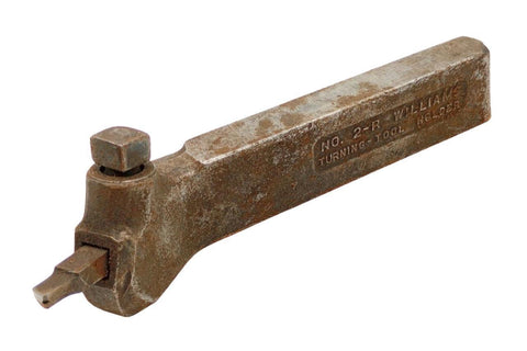 J.H. Williams No. 2-R Right Handed Metal Lathe Tool Holder 7-3/4" OAL