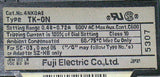 FUJI MOTOR OVERLOAD .95-1.45 AMP MODEL 4NKQAH