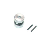 Huco Complete Mini Aluminum Coupling W/Insert & Roll Pins Bores 6 & 8 mm