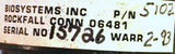 BIOSYSTEMS INC. 5102 AUDIBLE ALARM (2 AVAILABLE)
