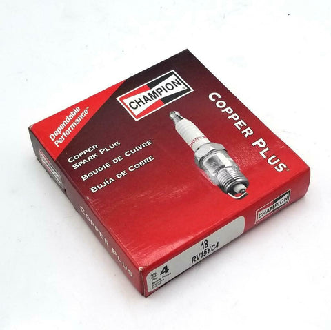 Champion 18 RV15YC4 Copper Plus Spark Plugs (Pack of 4)