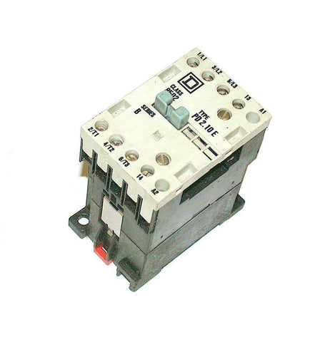 SQUARE D MOTOR STARTER RELAY 20 AMP MODEL 8502PD210E