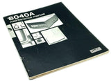 Fluke Model 8040A Digital Multimeter Maintenance Manual