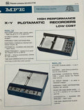MFE Corp. 815 General Purpose, 805 Fixed-Range Recorder Operation Manual