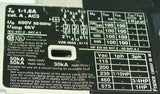 TELEMECANIQUE MOTOR OVERLOAD RELAY 1-1.6 AMP MODEL GV2-RT06