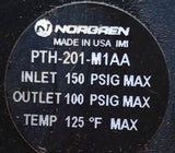 Norgren PTH-201-M1AA Filter Regulator Lubricator 1/4"NPTF 100-150PSIG 125°F Max