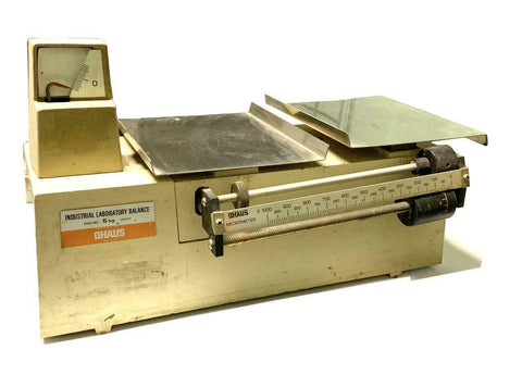 Ohaus 1900 Industrial Laboratory Balance 5 kg W/Weights - SOLD AS IS