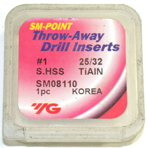 SM-Point 25/32 TiAIN Coated Spade Drilling Insert SM08110