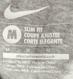 Nike Women's Everything's Hotter In San Francisco Giants Gray Slim Fit Shirt M