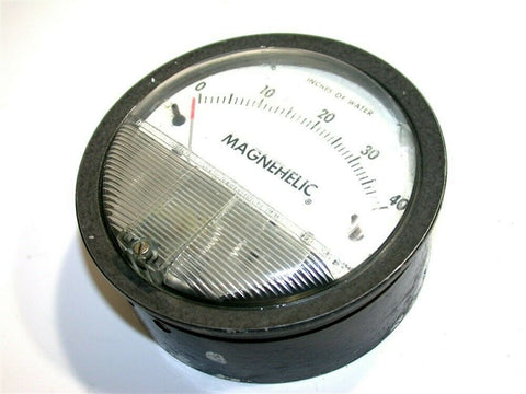 Dwyer Magnehelic 0 To 40 Differential Pressure Gage 2040