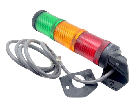 Allen Bradley 855E-24DN5 & 855E-24DN4 Red/Green/Orange Stack Light