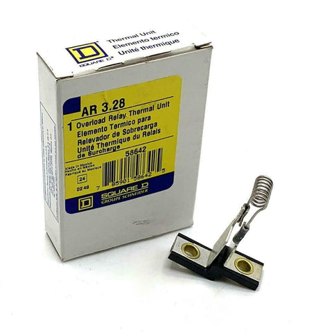 Square D AR3.28 Overload Thermal Unit Heating Element (4 Available)