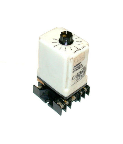 POTTER & BRUMFIELD TIME DELAY RELAY 120 VAC 0.6-60 SECONDS MODEL CKB-38-71068