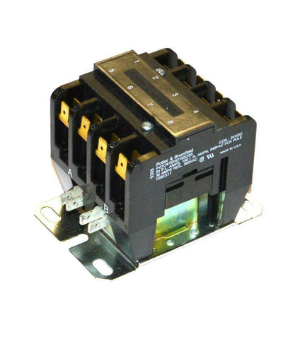 Potter & Brumfield P41C47DHO103Z03 4-Pole Contactor 24 VDC 25 Amps