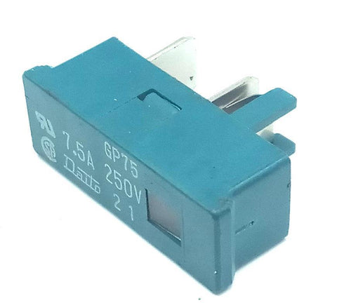 Lot of (2) Daito Alarm GP75 Fuse 7.5A 250V