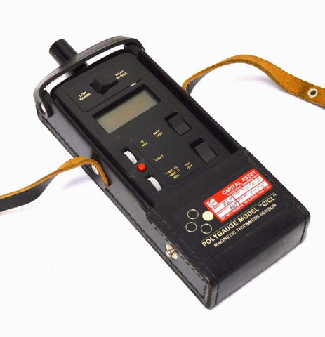 R.C. MAYBEE LIMITED POLYGAUGE C/CL MAGNETIC THICKNESS SENSOR - SOLD AS IS