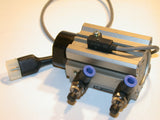 UP TO 7 SMC 3/4" STROKE AIR STOPPER CYLINDERS RSDQA32-20D
