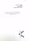 Kistler Model 601A, H & L Quartz Pressure Transducer Instruction Manual