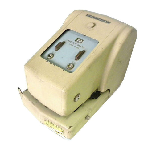 BURROUGHS T96 PROTECTOGRAPH CHECK SIGNER - SOLD AS IS