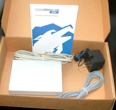 NEW COPPER MOUMTAIN COPPERROCKET 201 IDSL  700-050-10  DSL KIT