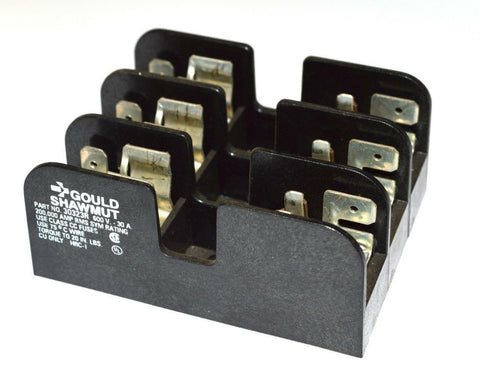 NEW GOULD SHAWMUT 30323R FUSE BLOCK  600 VOLTS