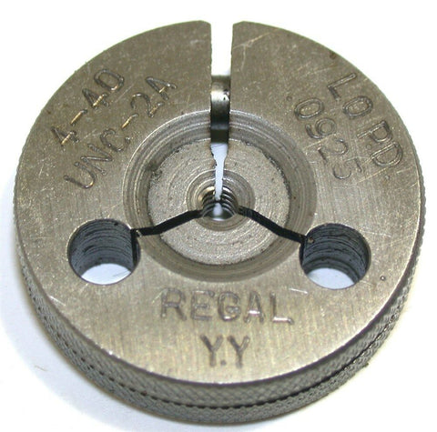 REGAL LO THREAD RING GAGE #4-40-UNC-2A