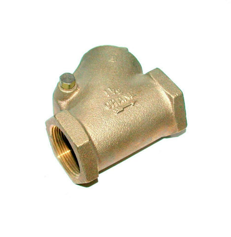 New Crane Y-Pipe Check Valve 1-1/2 200S 400 WOG