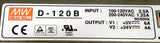 Mean Well D-120B Switching Power Supply 5/24 Volts @ 6/4 Amps
