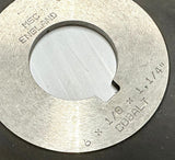 Cobalt MSC 6" x 1/8" x 1-1/4" Milling Cutter