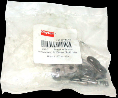 PACK OF 5 NEW DAYTON   2YEA9   ROLLER CHAIN HALF LINKS