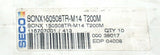 Lot of 7 New Seco Indexable Coated Carbide Milling Insert SONX150508TR-M14 T200M