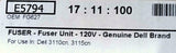 Dell FG627 Fuser Unit 110V For Dell 3110CN/3115CN Laser Printer