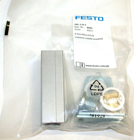 Festo PAL-1/8-2 Common supply manifold 8601 New