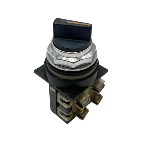 General Electric CR104P Selector Switch w/ Contact Block