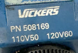 Vickers DG4V-3-2C-M-FW-B6-60 Direction Control Valve w/ (2) 508169 Coils