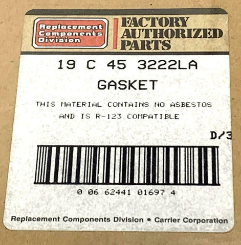 Factory Authorized Parts Carrier 19-C-45-3222LA Gasket 19C453222LA