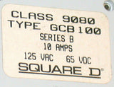 3 NEW SQUARE D CIRCUIT BREAKERS 10 AMP MODEL 9080GCB100 (3 AVAILABLE)