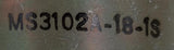 Amphenol MS3102A-18-1S 10-Pin Circular Male Plug Connector