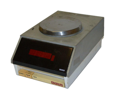 OHAUS 1500D DIGITAL SCALE 0-1500 GRAMS
