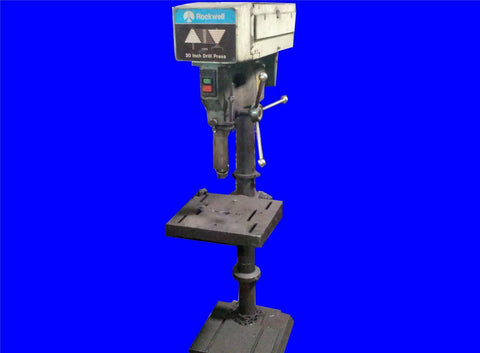 VERY NICE ROCKWELL DELTA 20" DRILL PRESS MODEL 70-6X0 3 PHASE 208-230/460 VOLTS