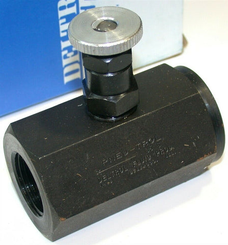 Deltrol Pneu-trol 3/4" Steel Needle Valves N35SS N 35 S New
